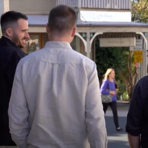 Safari Digital team members walking together